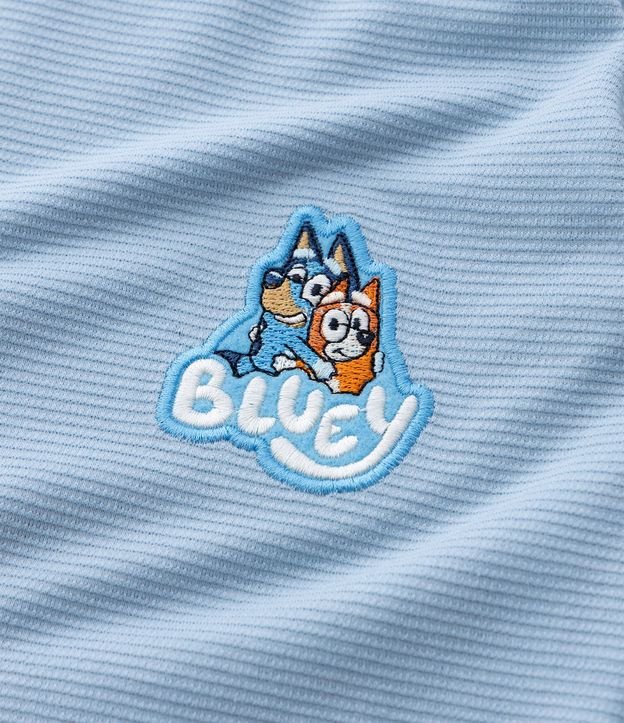Remera Infantil con Estampa Bluey Acanalada - Talle 2 a 6 años 7