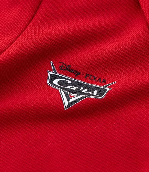 Remera Polo en Piquet con Estampa Carros - Talle 2 A 6 años 4