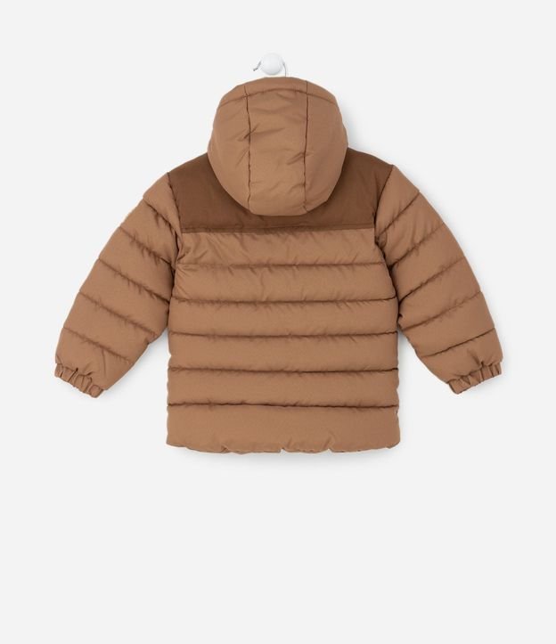 Campera Infantil con Capucha y Recorte Texturizado – Talle 1 a 4 años 2