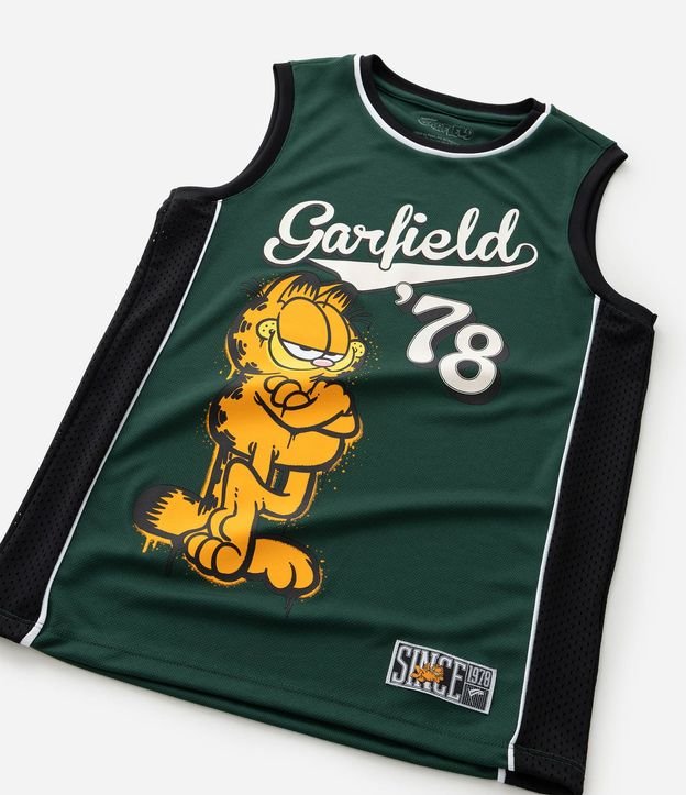 Musculosa Infantil con Tecnologia Dry Estampa Garfield - Talle 5 a 14 años 8