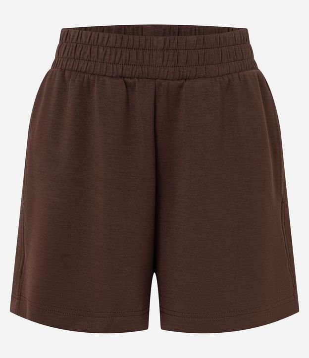 Bermuda Deportiva en Modal con Detalle de Pliegues 4