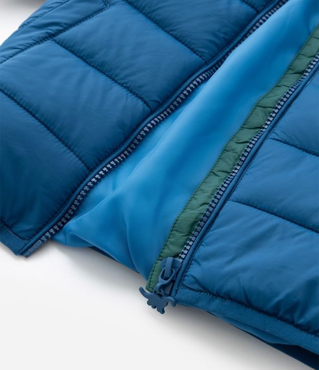 Campera Infantil Puffer con Capucha de Dinosaurio – Talle 1 a 6 años 4