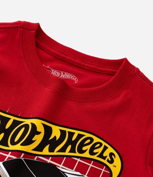 Remera Infantil con Estampa Hot Wheels - Talle 4 a 10 años 6