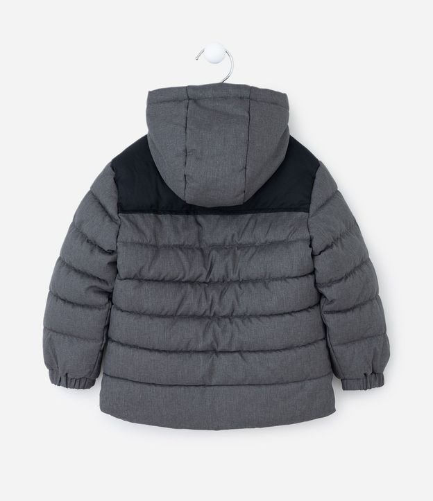 Campera Infantil con Capucha y Recorte Texturizado – Talle 1 a 4 años 2