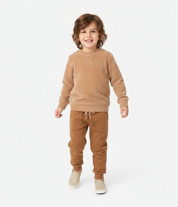 Buzo Infantil en Terciopelo Canelado – Talle 1 a 5/6 1