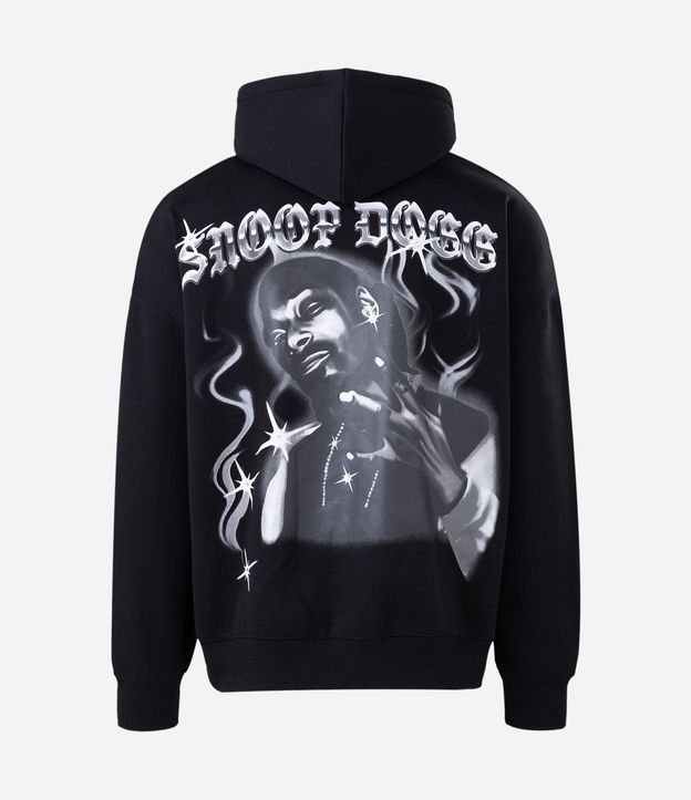 Blusao Algodón con Felpa  Estampada Snoop Dogg 6