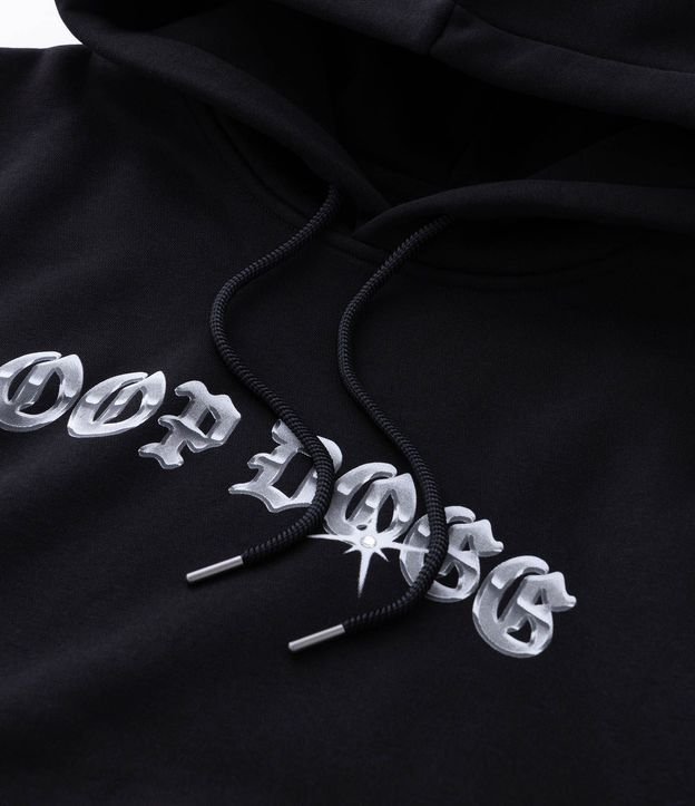Blusao Algodón con Felpa  Estampada Snoop Dogg 11
