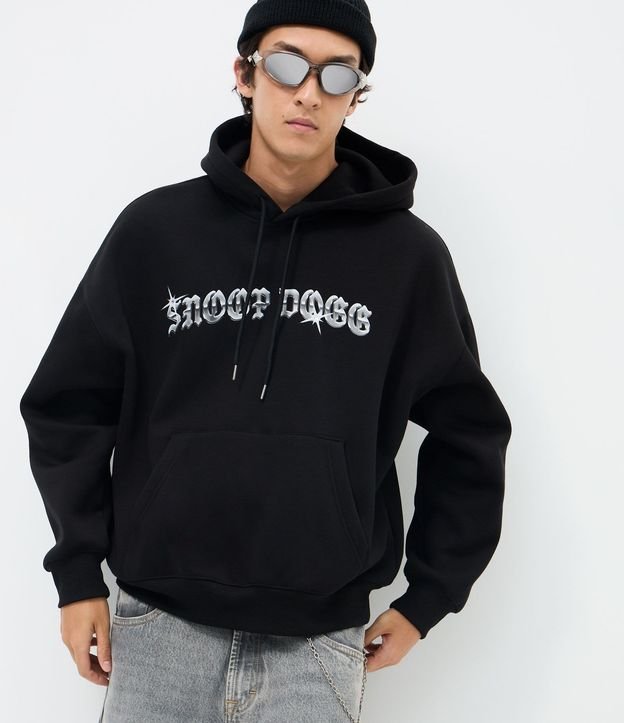 Blusao Algodón con Felpa  Estampada Snoop Dogg 2