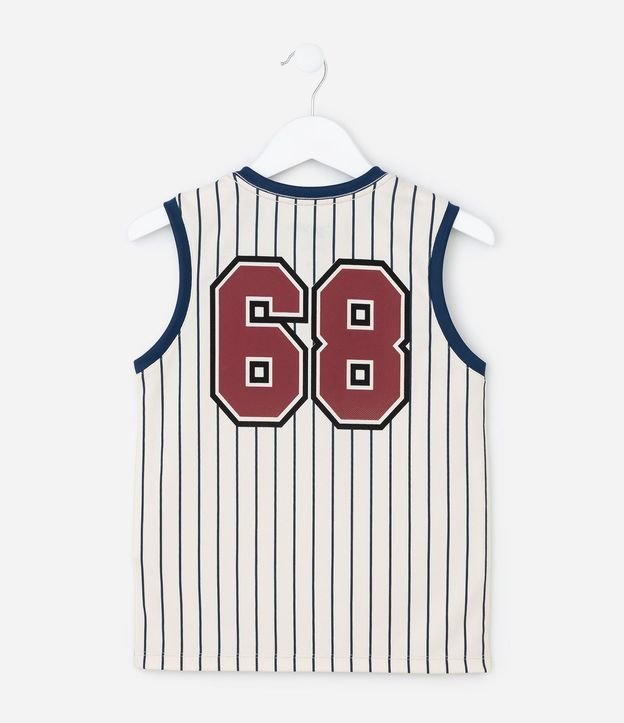Musculosa Infantil con Tecnologia Dry Rayada Hot Wheels - Talle 4 a 10 años 3