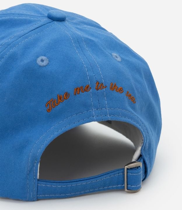 Gorra Aba Curva en Sarga con Bordado Estrella del Mar 6
