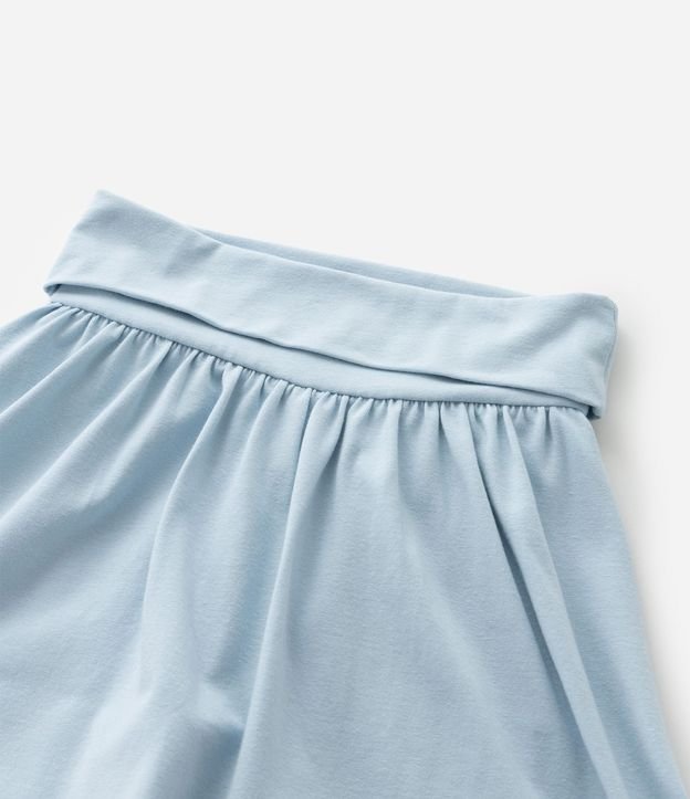 Short Pollera Infantil con Cintura Dobrado - Talle 5 a 14 años 6