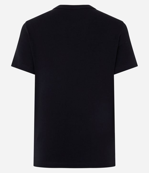 Blusa Slim Básica en Algodón Peruano con Cuello Redondo 3