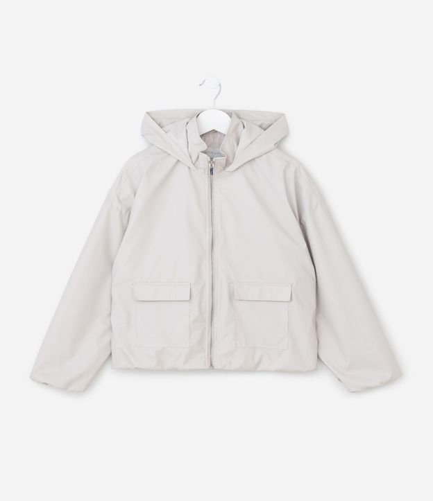 Campera Infantil Quebra Vento en Peach Touch- Talle 5 a 14 años 2