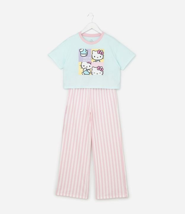 Pijama Infantil con Estampa Hello Kitty - Talle 5 a 14 años 1