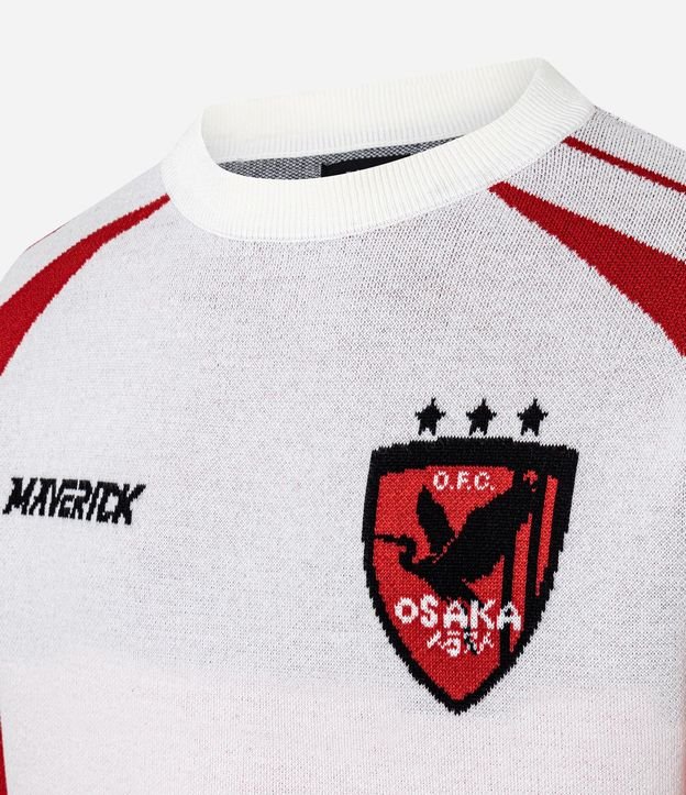 Camisa en Acrílico con Efecto Punto con Estampado Lettering 6