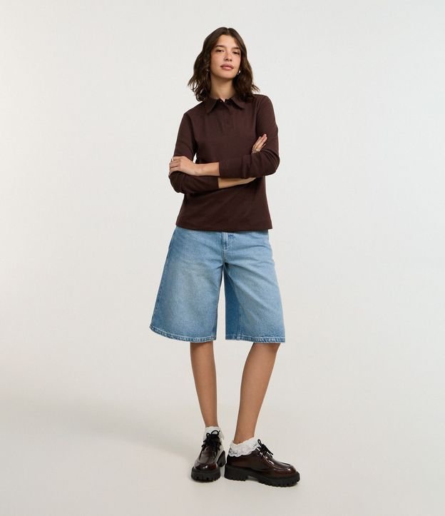 Blusa Polo en Interlock 3
