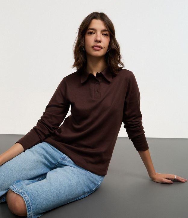 Blusa Polo en Interlock 5