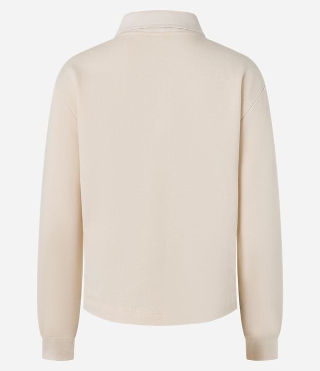 Suéter en Algodón con Cuello Polo 8