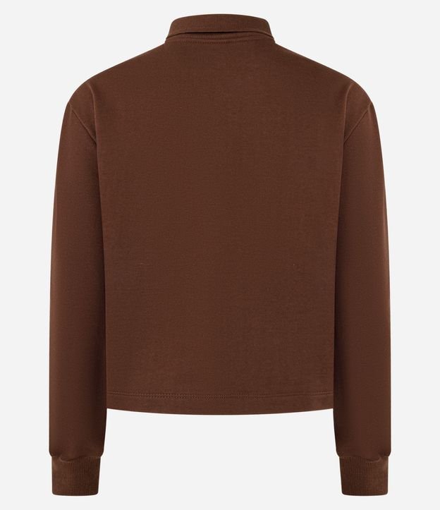 Suéter en Algodón con Cuello Polo 7