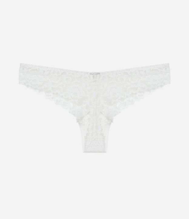 Bombacha Bikini Hilo con Poliamida Encaje 6