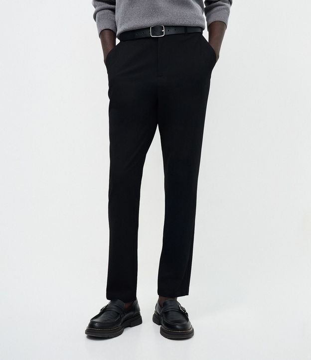 Pantalón Slim con Cintura Elástica y Bolsillos 2