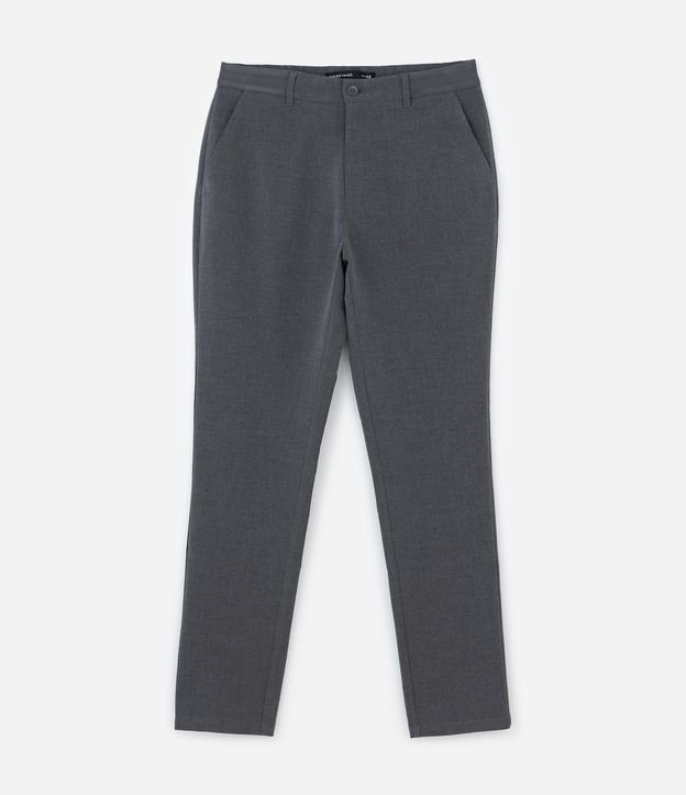 Pantalón Slim con Cintura Elástica y Bolsillos