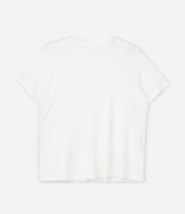 Remera en Viscolycra con LLuvias de Lentejuela Curve & Plus Size 6