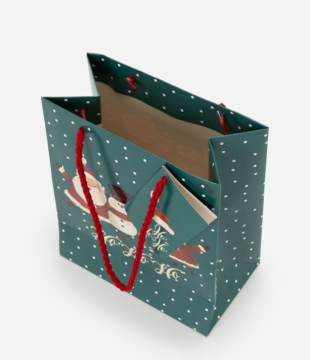 Bolsa de Regalo Pequeña con Estampa de Navidad 3