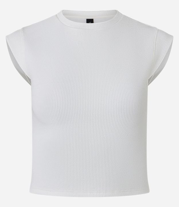 Blusa Acanalada con Sisa Diferenciada 4