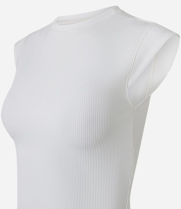 Blusa Acanalada con Sisa Diferenciada 6