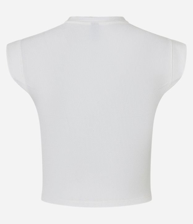 Blusa Acanalada con Sisa Diferenciada 7