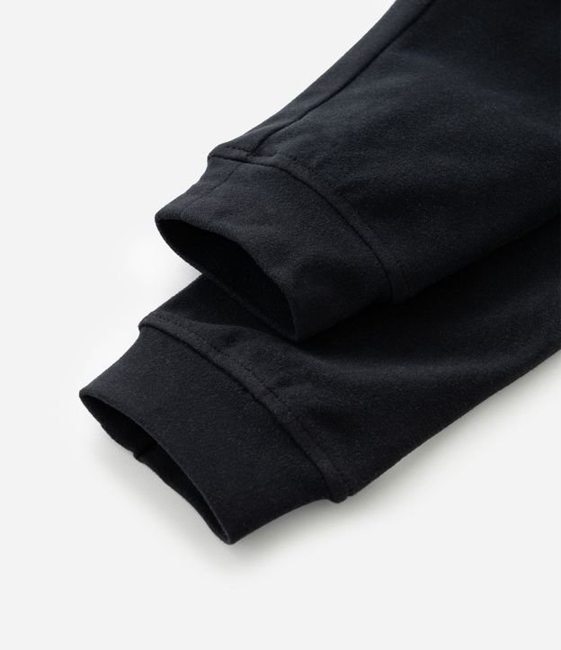 Pantalón Infantil en Felpa Liso con Cordón Ajustable - Talle 1 A 6 años 5