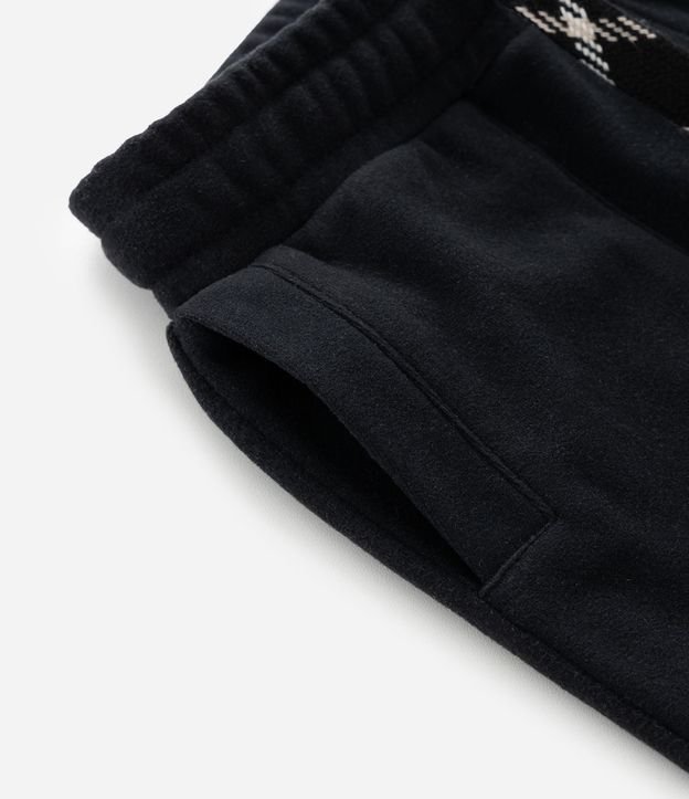 Pantalón Infantil en Felpa Liso con Cordón Ajustable - Talle 1 A 6 años 6