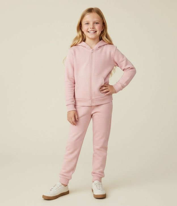 Campera Infantil en Algodón Calentito con Capucha - Talle 5 a 14 años