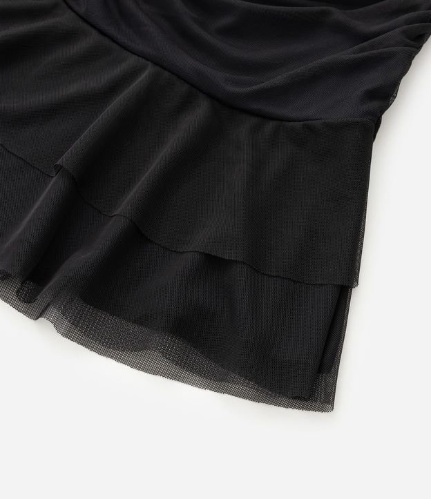 Vestido Infantil Sin Breteles en Tule - Talle 5 a 14 años 7