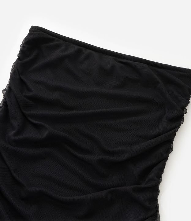 Vestido Infantil Sin Breteles en Tule - Talle 5 a 14 años 9