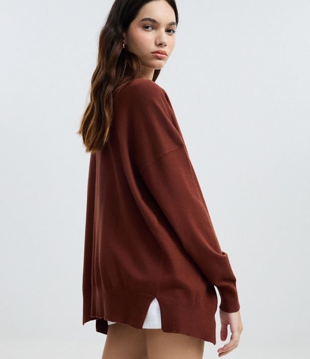 Cardigan Básico en Punto Leve 3