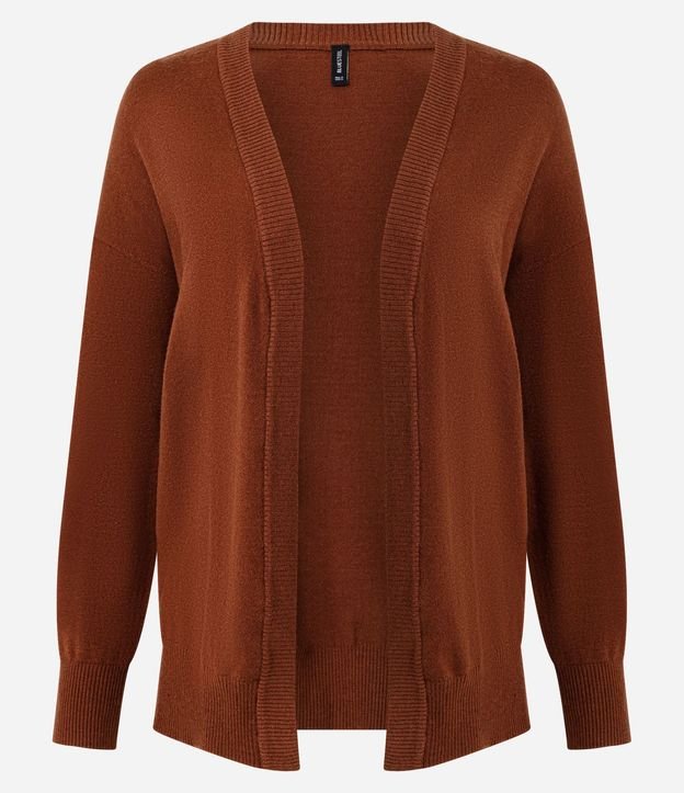 Cardigan Básico en Punto Leve 4