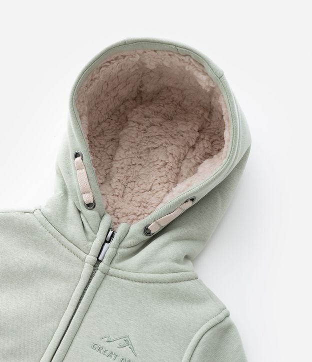 Campera Infantil con Sherpa y Bordado – Talle 1 a 5/6 años 7