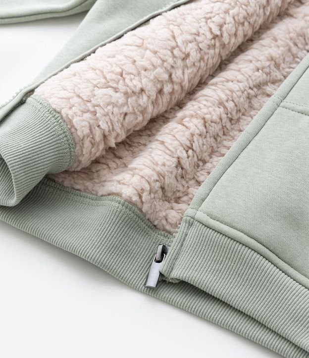 Campera Infantil con Sherpa y Bordado – Talle 1 a 5/6 años 8