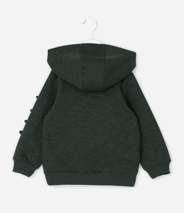 Saco Infantil con Dinosaurio en Relieve y Capucha – Talle 1 a 6 años 2