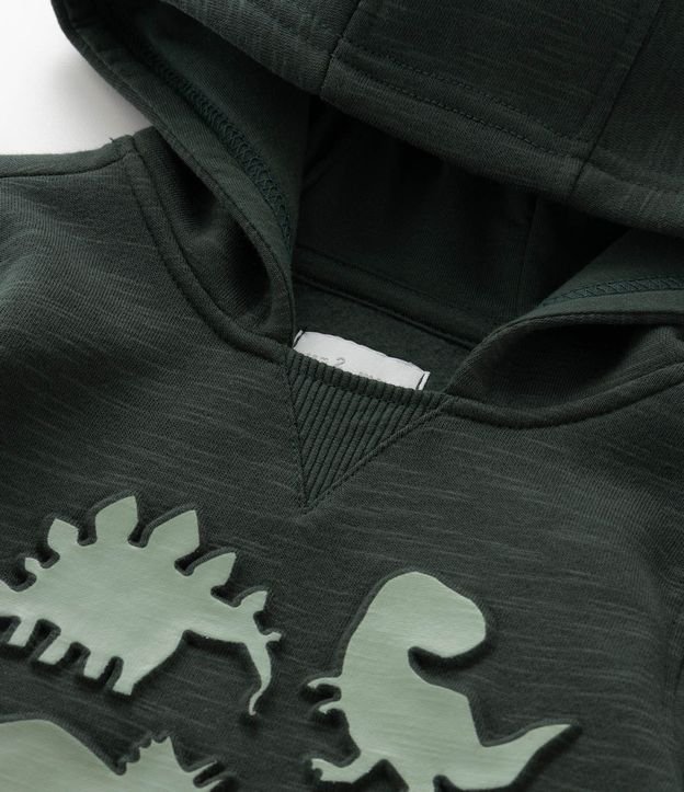 Saco Infantil con Dinosaurio en Relieve y Capucha – Talle 1 a 6 años 7