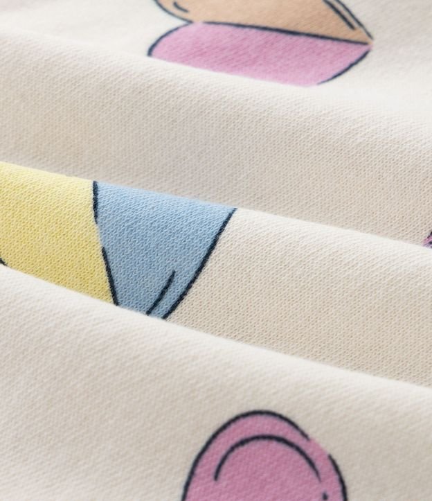 Campera Infantil en Algodón con Estampado de Corazones – Talle 1 a 5 años 4