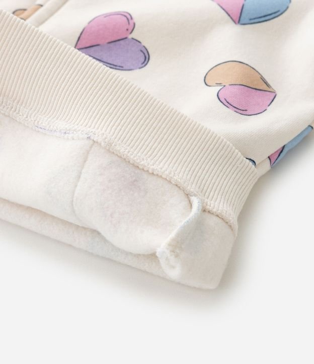 Campera Infantil en Algodón con Estampado de Corazones – Talle 1 a 5 años 5