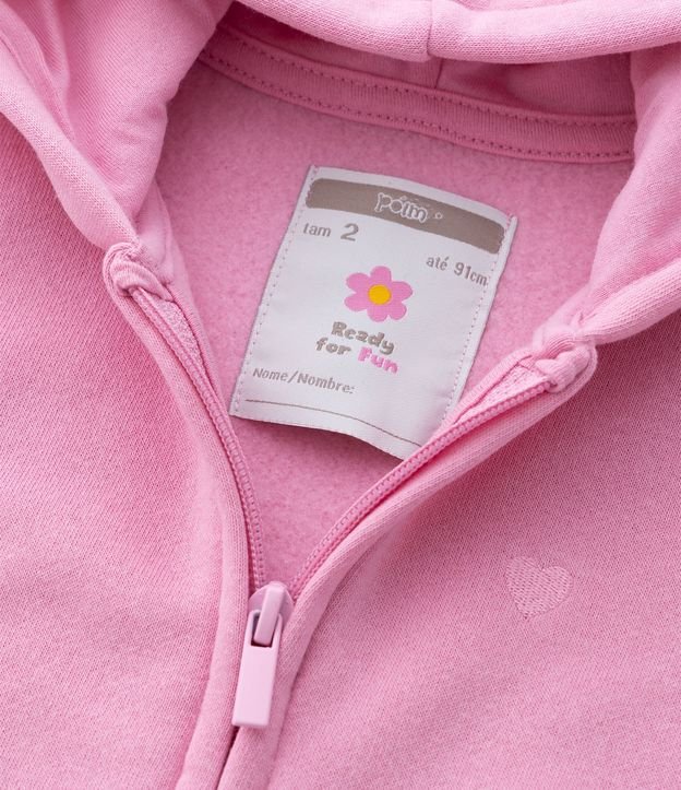 Campera Infantil en Algodón con Bordado Localizado – Talle 1 a 5 años 7