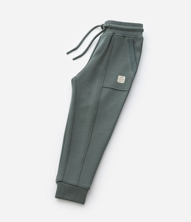 Pantalón Infantil en Modal con Recortes y Bolsillos - Talle 1 a 6 años 5
