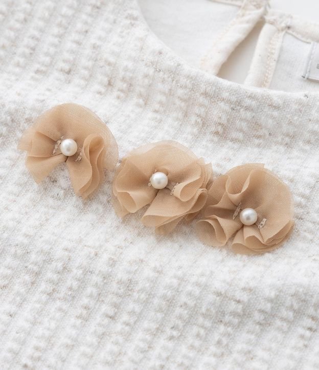 Conjunto Infantil con Flores Texturizada - Talle 1 a 6 años 12
