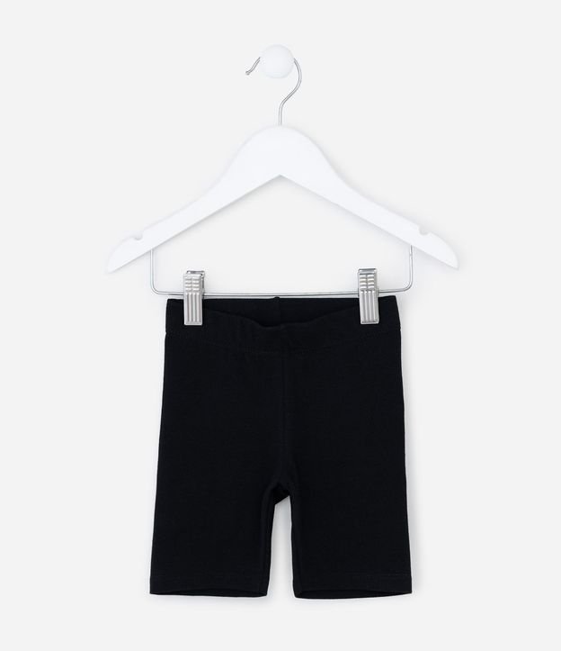 Bermuda Ciclista Infantil en Cotton - Talle 1 a 6 años
