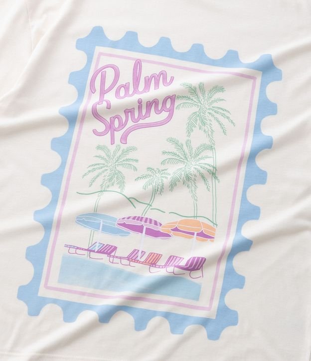 Remera Infantil con Estampa Palm Spring - Talle 5 a 14 años 5