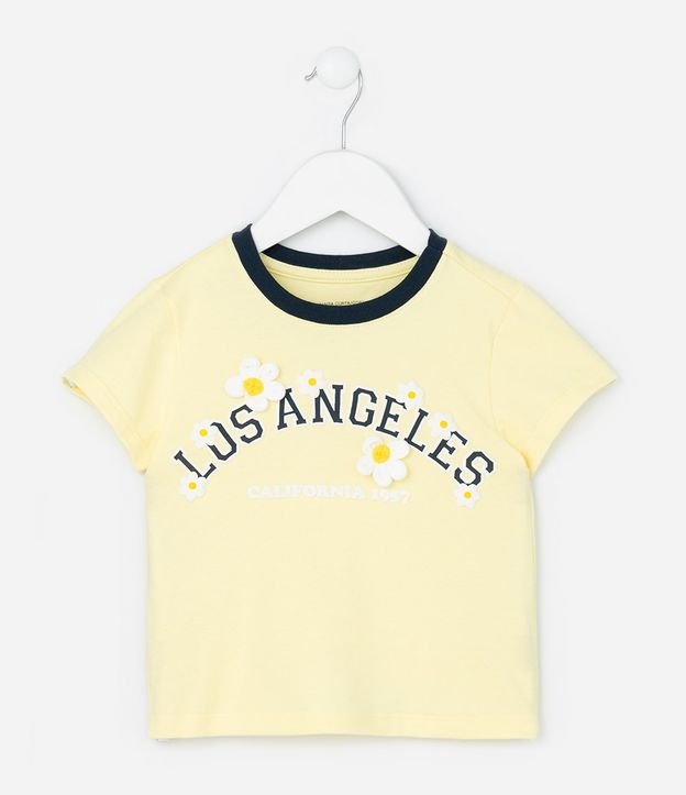 Conjunto Infantil con Margaritas Los Angeles - Talle 1 a 6 años 3